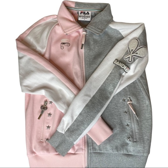 Fila X Bandier Performance Colorblock Jacket. Size S - Picture 5 of 9